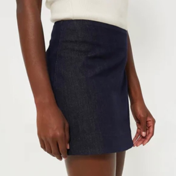 Tuckernuck Denim Taryn Mini Skirt-Navy Blue-Women’s XXL-Casual-Summer-Spring-NEW - Picture 2 of 11